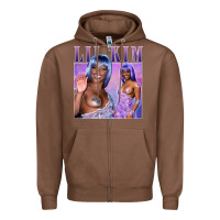 Chestnut lil kim Zipper Hoodie - tuanDangUi