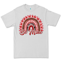 Dove Grey be mine valentines day rainbow Premium Tee - RanaPortraitStore