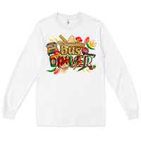 White cinco de mayo bus driver Long Sleeve Tee - CowGirlArtShop