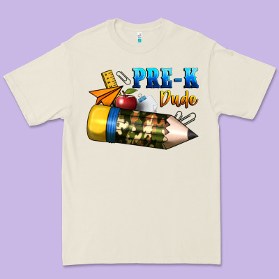 Pre K Dude Premium Tee Designed By Bundleandbundleshop
