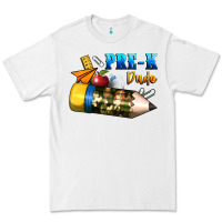 White pre k dude Premium Tee - BundleAndBundleShop