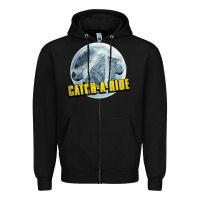 Black catch a ride to the moon and back Zipper Hoodie - tuanDangUi