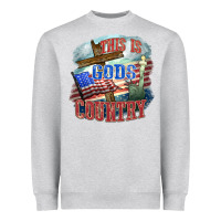 This Is Gods Country Heavyweight Sweatshirt | Teevron