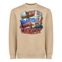 Mushroom This is gods country Heavyweight Sweatshirt - FaDigitalArtStudio