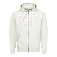 Oatmeal Heather Jiu Jitsu Old Guy Zipper Hoodie - tuanDangUi