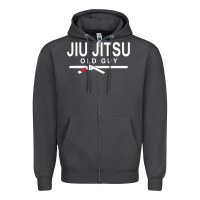 Smoke Jiu Jitsu Old Guy Zipper Hoodie - tuanDangUi