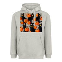 Moon Dust black cat with pumpkins tumbler Heavyweight Hoodie - LillyAllenDesigns