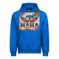 Cobalt american mama Urban Hoodie - BarkalooDesign