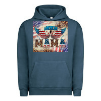 Pigment Midnight Navy american mama Urban Hoodie - BarkalooDesign