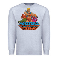 Heather Grey he man white color 1 Premium Sweatshirt - tuanDangUi