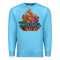 Ocean Blue he man white color 1 Premium Sweatshirt - tuanDangUi