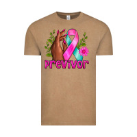 Previvor Breast Cancer Vintage Tee | Teevron