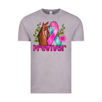 Vintage Zinc Previvor Breast Cancer Vintage Tee - NancyCooperArtShop
