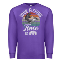 Purple jet ski driver bear funny saying water sports jet ski t shirt Premium Sweatshirt - tuanDangUi