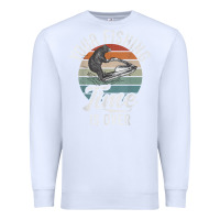 White jet ski driver bear funny saying water sports jet ski t shirt Premium Sweatshirt - tuanDangUi