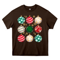 Chocolate Brown Christmas Heavy Core Tee - MaliasSmallBusiness