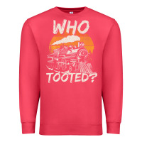 Cardinal Who Tooted Funny Train Lovers And Railroad Retro Vintage Premium Sweatshirt - tuanDangUi