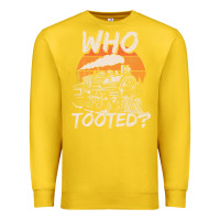 Lemon Who Tooted Funny Train Lovers And Railroad Retro Vintage Premium Sweatshirt - tuanDangUi