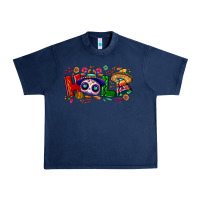 Navy Hola Cinco De Mayo Urban Heavy Tee - NancyCooperArtShop