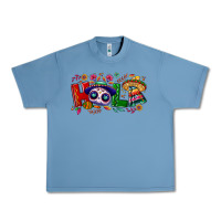 Pebble Blue Hola Cinco De Mayo Urban Heavy Tee - NancyCooperArtShop