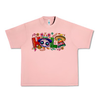 Salmon Hola Cinco De Mayo Urban Heavy Tee - NancyCooperArtShop