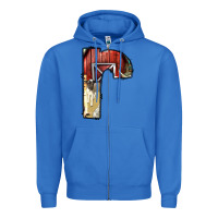 True Royal farm life alphabet lowercase letters r Zipper Hoodie - BundleAndBundleShop