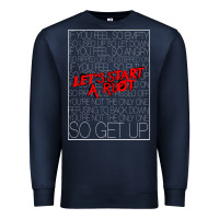 Navy Lets Start A Riot GIFT 1 Premium Sweatshirt - tuanDangUi