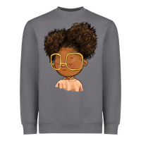 Storm black girl Heavyweight Sweatshirt - FaDigitalArtStudio