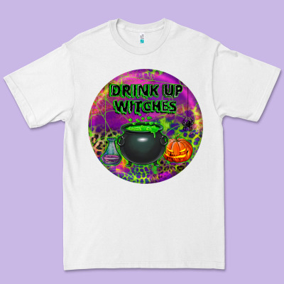 Halloween Round Earrings Premium Tee Designed By Bundleandbundleshop