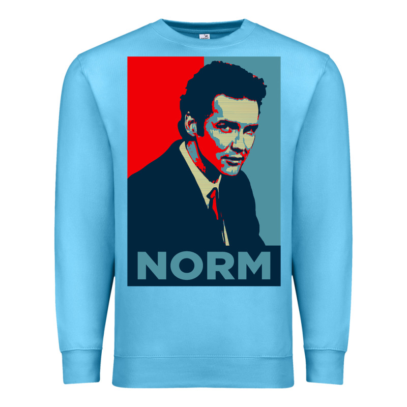 Norm Macdonald Political Poster Premium Sweatshirt by tuanDangUi | Teevron