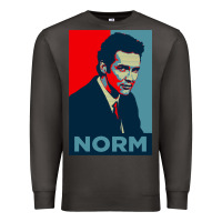 Smoke Norm macdonald political poster Premium Sweatshirt - tuanDangUi
