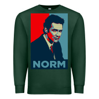 Sports Green Norm macdonald political poster Premium Sweatshirt - tuanDangUi