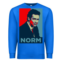 True Royal Norm macdonald political poster Premium Sweatshirt - tuanDangUi