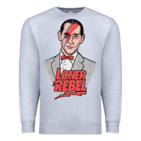 Heather Grey loner rebel Premium Sweatshirt - tuanDangUi