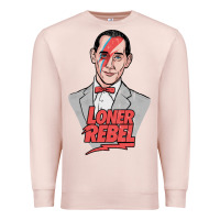 Pale Pink loner rebel Premium Sweatshirt - tuanDangUi