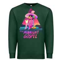 Sports Green midnight gospel t shirt Premium Sweatshirt - tuanDangUi