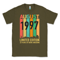 Army Green August 1997 23 Years Old 23rd Birthday Classic Tee - Bettercallsaul