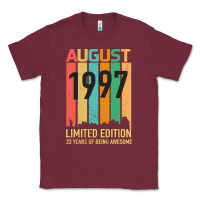 Burgundy August 1997 23 Years Old 23rd Birthday Classic Tee - Bettercallsaul