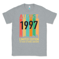 Heather Grey August 1997 23 Years Old 23rd Birthday Classic Tee - Bettercallsaul