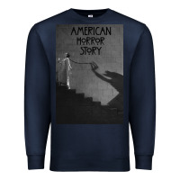Navy American horror story series 2011-2022 Premium Sweatshirt - tuanDangUi