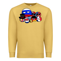 Antique Gold countryballs pullover Premium Sweatshirt - tuanDangUi