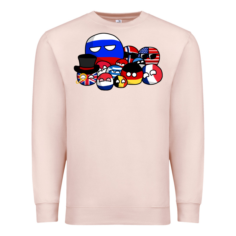 Countryballs Pullover Premium Sweatshirt by tuanDangUi | Teevron