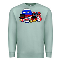 Seafoam countryballs pullover Premium Sweatshirt - tuanDangUi