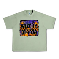 Oil Green witchy mama Urban Heavy Tee - JahusDesignShop