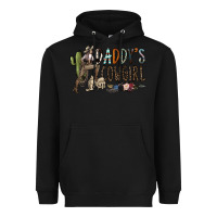 Black daddy's girl Heavyweight Hoodie - SublimationCraftShop