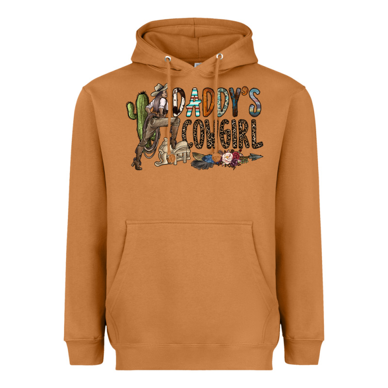Daddy's Girl Heavyweight Hoodie by SublimationCraftShop | Teevron