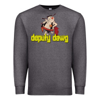 Charcoal Heather deputy dawg morning cartoons Premium Sweatshirt - tuanDangUi