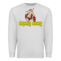 Dove Grey deputy dawg morning cartoons Premium Sweatshirt - tuanDangUi