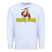 White deputy dawg morning cartoons Premium Sweatshirt - tuanDangUi