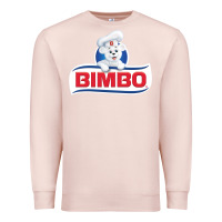 Pale Pink bimbo bread retro fan t shirt Premium Sweatshirt - tuanDangUi